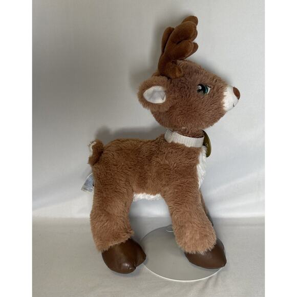 BUILD A BEAR DANCER TEAM SANTA RUDOLPH THE REINDEER 15" PLUSH STUFFED RETIRED - Picture 3 of 7